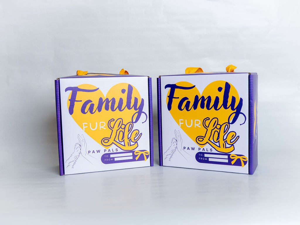 Family Fur Life – Paw Pals Donation Box (Gift One to a Shelter Dog When You Purchase Specific Items)