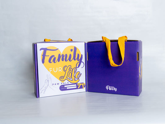 Family Fur Life – Paw Pals Donation Box (Gift One to a Shelter Dog When You Purchase Specific Items)