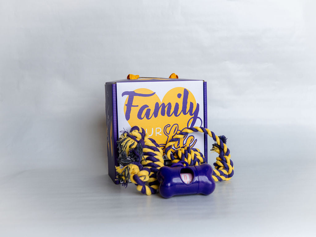 Family Fur Life – Paw Pals Donation Box (Gift One to a Shelter Dog When You Purchase Specific Items)