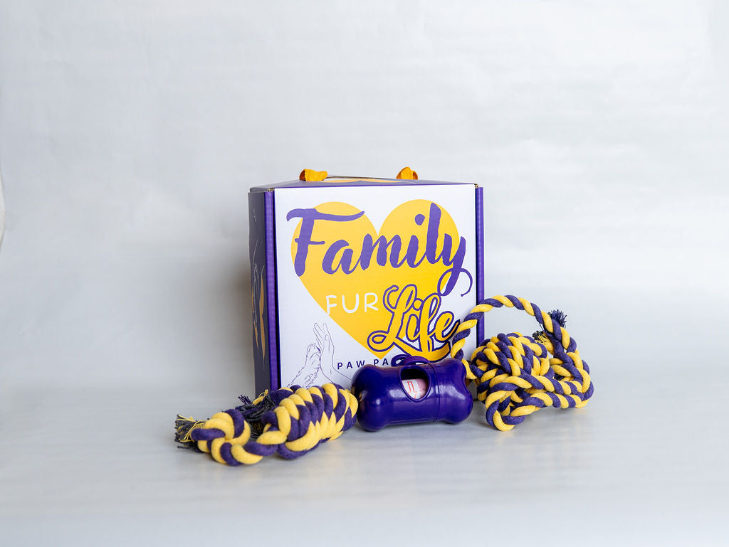 Family Fur Life – Paw Pals Donation Box (Gift One to a Shelter Dog When You Purchase Specific Items)