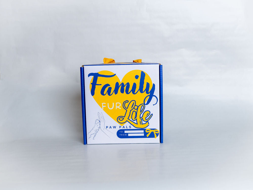 Family Fur Life – Paw Pals Donation Box (Gift One to a Shelter Dog When You Purchase Specific Items)