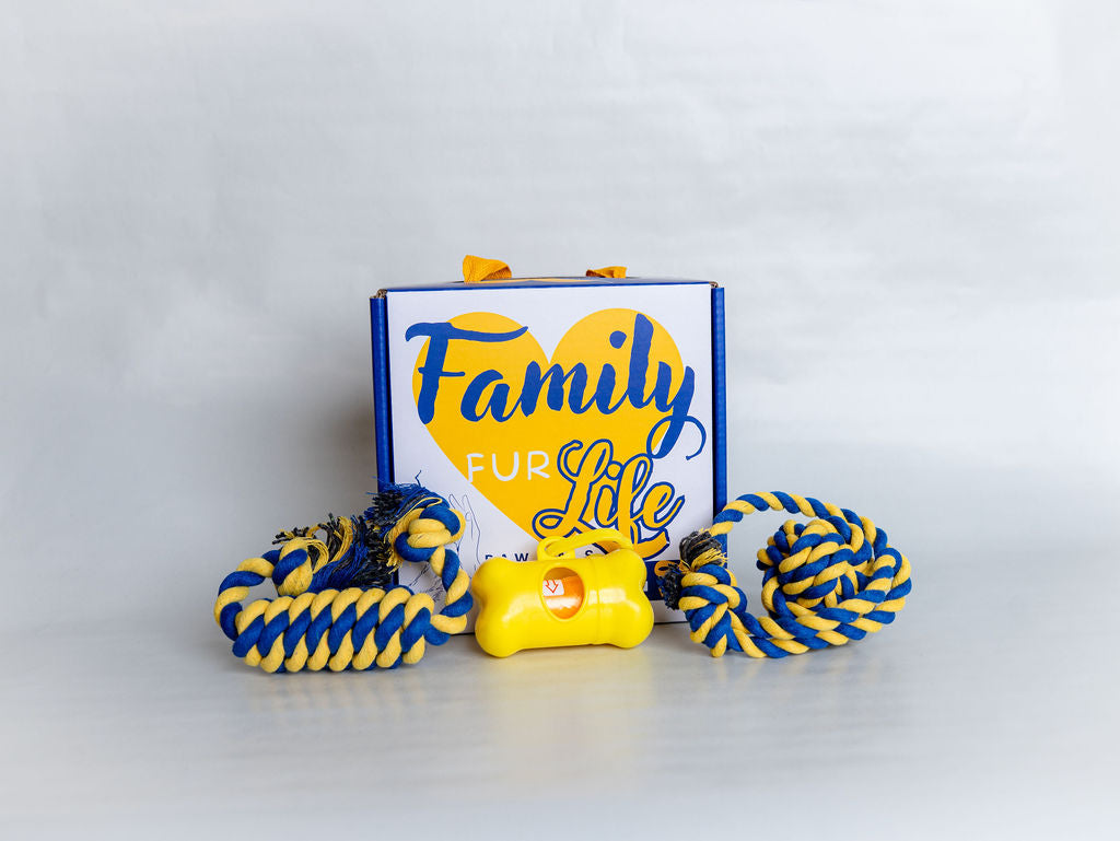 Family Fur Life – Paw Pals Donation Box (Gift One to a Shelter Dog When You Purchase Specific Items)